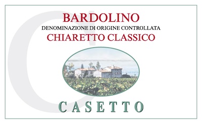 Casseto Bardolino Chiaretto Classico 750ml